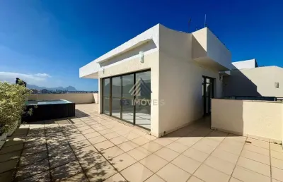Cobertura com 2 quartos à venda na avenida das américas, recreio dos bandeirantes, rio de janeiro, 200 m2 por r$ 895.000
