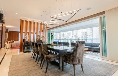 Apartamento mobiliado de alto padrão no tatuapé - 425 m²