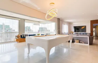 Apartamento à venda na mooca com 202 m² e varanda gourmet - central park mooca
