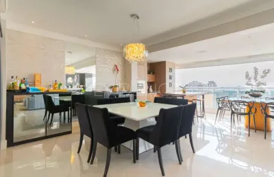 Apartamento à venda no tatuapé com 172,56 m² - varanda gourmet
