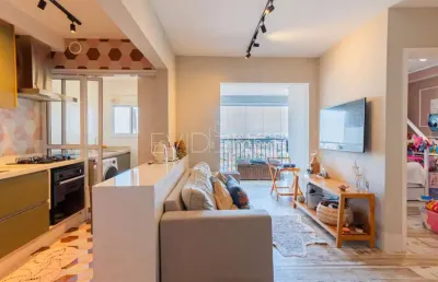 Apartamento mobiliado à venda na vila formosa com 56 metros e varanda gourmet