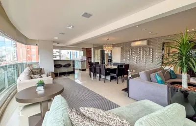 Apartamento à venda com 180 m² - mobiliado e decorado no anália franco! varanda gourmet