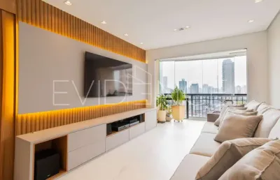 Apartamento à venda com 2 dormitórios e 2 vagas no tatuapé