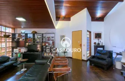 Casa com 4 dormitórios à venda, 283 m² por r$ 2.200.000,00 - serra - belo horizonte/mg