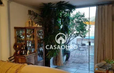 Cobertura com 5 quartos à venda, 200 m² por r$ 1.100.000 - santa tereza - belo horizonte/mg