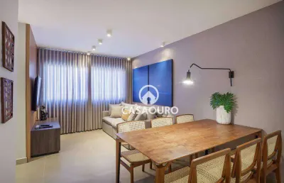 Apartamento com 3 quartos à venda, 74 m² - são lucas - belo horizonte/mg
