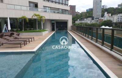 Apartamento com 4 quartos à venda, 186 m²  - santa lúcia - belo horizonte/mg