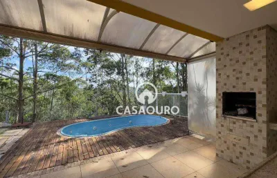 Casa com 4 suítes à venda, 397 m² por r$ 3.499.000,00 - alphaville - lagoa dos ingleses - nova lima/mg