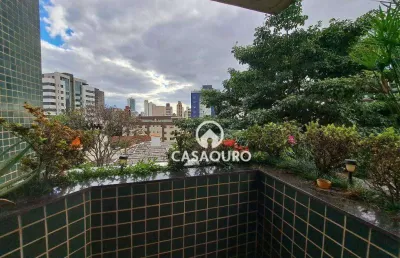 Apartamento com 3 quartos à venda, 125 m²  - serra - belo horizonte/mg