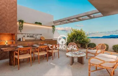 Cobertura com 1 quarto à venda, 76 m² - serra - belo horizonte/mg