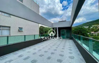 Cobertura com 3 quartos à venda, 182 m²  - serra - belo horizonte/mg