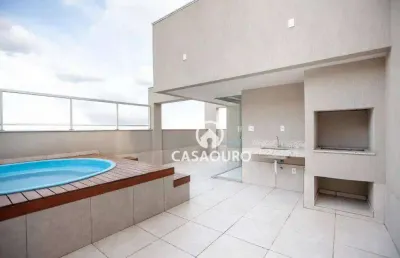 Cobertura com 3 uartos à venda, 168 m² por r$ 1.397.500 - santo antônio - belo horizonte/mg