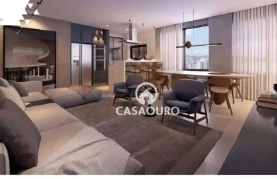 Apartamento à venda, 133 m² por r$ 2.867.000,00 - santo agostinho - belo horizonte/mg