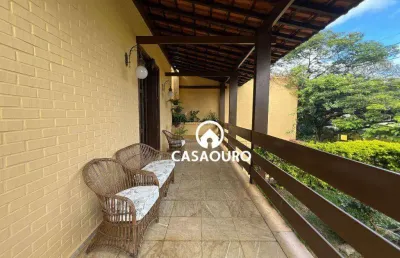 Casa com 4 quartos à venda, 417 m² por r$ 2.400.000 - mangabeiras - belo horizonte/mg