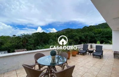 Oportunidade - casa em condomínio à venda, 4 quartos, 3 suítes, 3 vagas, le cottage - nova lima/mg.