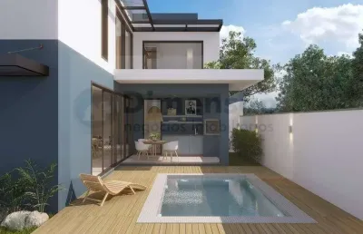 Casa à venda no rio  tavares  loteamento villa pamplona 3 suítes