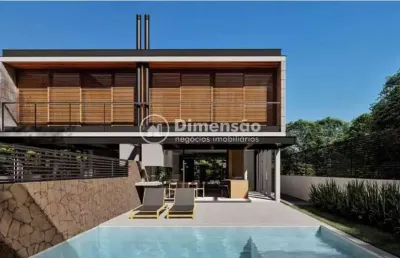 Portofino casa nº 01, alto padrão em jureré com 263m2  privativos