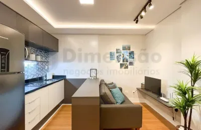 Trindade - studio mobiliado com garagem a 250m da ufsc