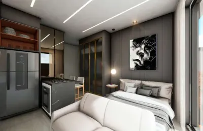 Cota studio garden a partir de r$ 418 mil na trindade