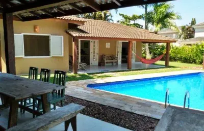 Casa em condomínio fechado com 4 quartos à venda na Rua Baleia Mirim, Baleia, São Sebastião