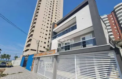 Casa em condomínio fechado com 2 quartos à venda no Balneário Maracanã, Praia Grande 