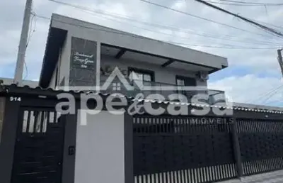 Casa em condomínio fechado com 2 quartos à venda no Balneário Maracanã, Praia Grande 