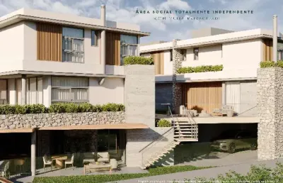 Condominio de townhouses no cascatinha / santa felicidade