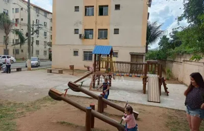 Apartamento com 2 dormitórios à venda, 43 m² por r$ 90.000,00 - campo grande - rio de janeiro/rj