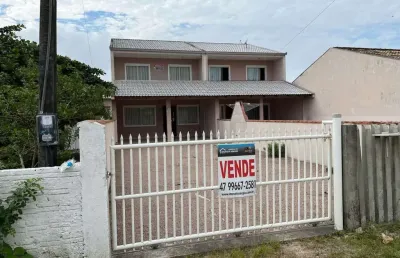 Sobrado para venda em itapoá, cambiju, 3 dormitórios, 2 banheiros, 4 vagas