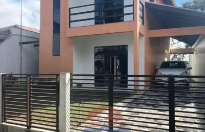 Sobrado para venda em itapoá, itapema do norte, 3 dormitórios, 1 suíte, 3 banheiros, 3 vagas