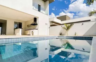 Sobrado em condomínio fechado jardim residencial dona maria josé em indaiatuba
