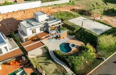 Casa com 4 quartos, 380m², à venda - condomínio campos santo antônio ii - itu/sp