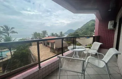 Apartamento à venda no condomínio tombo beach residencial - guarujá/sp