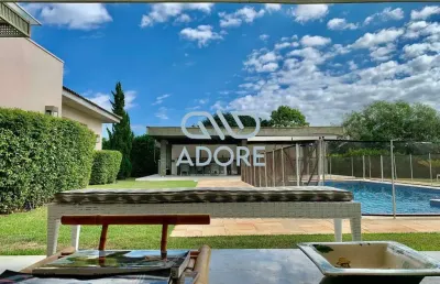 Casa mobiliada para aluguel no condomínio terras de são josé i - itu-sp - 5 quartos