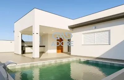 Casa para aluguel no condomínio central parque – salto/sp | 3 quartos | piscina