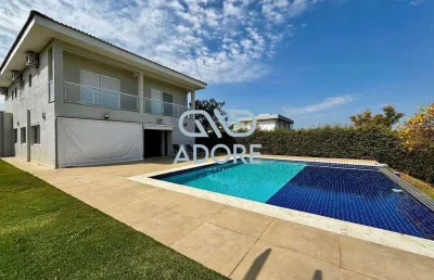 Casa mobiliada disponível para aluguel no condomínio fazenda kurumin em itu/sp | 4 quartos | piscina |
