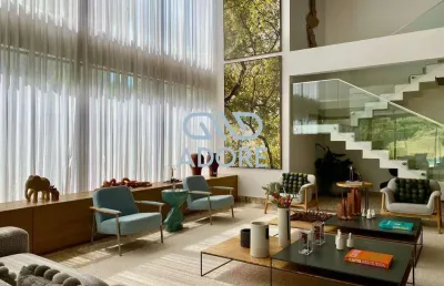 Casa mobiliada a venda no condomínio fazenda alvorada em porto feliz/sp | 6 quartos | piscina | frente ao lago |