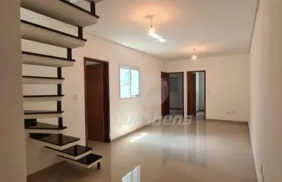 Cobertura com 3 dormitórios à venda, 101 m² por r$ 550.000,00 - vila valparaíso - santo andré/sp