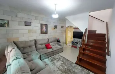 Sobrado com 3 dormitórios à venda, 208 m² por r$ 620.000,00 - vila bocaina - mauá/sp