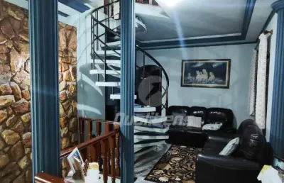 Sobrado com 3 dormitórios à venda, 183 m² por r$ 470.000,00 - vila bocaina - mauá/sp