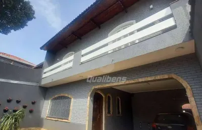 Casa com 4 dormitórios à venda, 211 m² por r$ 980.000,00 - jardim araguaia - mauá/sp