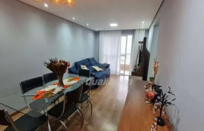 Apartamento com 3 dormitórios à venda, 76 m² por r$ 485.000,00 - vila guarani - mauá/sp