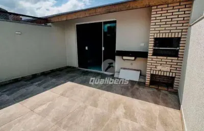 Cobertura com 2 dormitórios à venda, 112 m² por r$ 530.000,00 - jardim das maravilhas - santo andré/sp