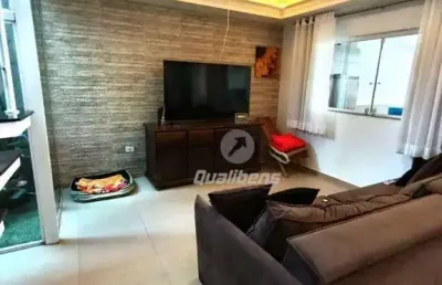 Sobrado com 3 dormitórios para alugar, 160 m² por r$ 3.361,01/mês - vila nossa senhora das vitórias - mauá/sp