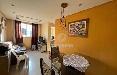 Apartamento com 2 dormitórios à venda, 46 m² por r$ 270.300,00 - parque são vicente - mauá/sp
