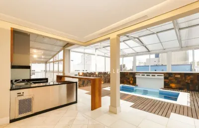 Cobertura com 3 quartos à venda na rua carneiro lobo, 126, água verde, curitiba, 184 m2 por r$ 2.150.000