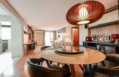 Apartamento com 3 quartos à venda na rua buenos aires, 764, batel, curitiba, 104 m2 por r$ 995.000