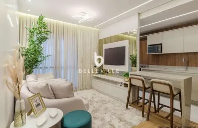 Apartamento com 2 quartos à venda na rua gago coutinho, 310, bacacheri, curitiba, 67 m2 por r$ 717.000