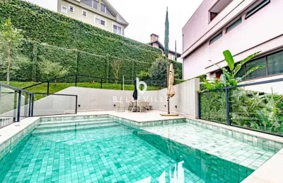 Casa em condomínio fechado com 4 quartos à venda na rua josé benedito cottolengo, 710, campo comprido, curitiba, 500 m2 por r$ 4.450.000