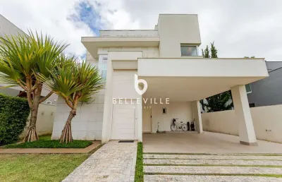 Casa em condomínio fechado com 4 quartos à venda na avenida pineville, 450, pineville, pinhais, 398 m2 por r$ 4.400.000